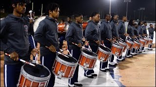 Virginia States quotDrumPhiquot Vs Lane Colleges quotBloody Rainquot  Percussion Battle  2018 4K [upl. by Akemrej]