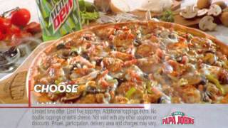 Papa Johns Buffalo Chicken Pizza [upl. by Hassin]