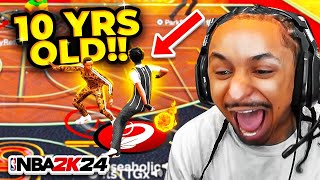 I Almost Got Exposed by a 10 Year Old Dribble God on NBA 2K24 [upl. by Ueih87]