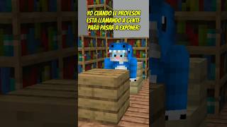 SI NO ME MUEVO NO ME VE 😶 humor xd minecraft shorts holidayswithyoutube [upl. by Weinhardt]