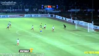 Thomas Eisfeld Goal   Indonesia XI 0 7 Arsenal  14072013 [upl. by Cumine]