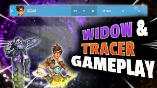 Overwatch 2 DPS Ranked Gameplay WidowTracer [upl. by Nogem]