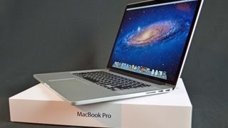 New Retina MacBook Pro Unboxing and Tour [upl. by Persse]