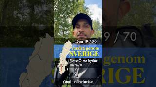 Vandrar genom Sverige dag 19 Från Ystad till Treriksröset [upl. by Nodnas296]