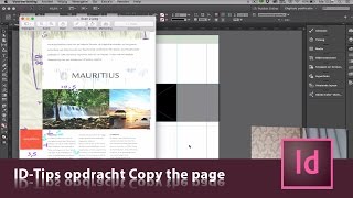 Indesign tips  opdracht Copy the Page [upl. by Dahl]