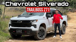 ¡Así es la 🔥CHEVROLET SILVERADO Z71 TRAIL BOSS🔥  Poder V8  TestDrive  Prueba OffRoad 🏁 [upl. by Renate]