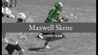 Maxwell Skene Lacrosse Highlights  ON 2020  Def LSM [upl. by Minnnie]