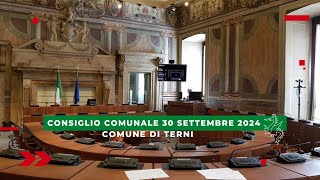 Consiglio comunale 30 settembre 2024 [upl. by Kuehnel356]