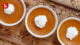 Easy Pumpkin Custard Recipe [upl. by Calandria747]