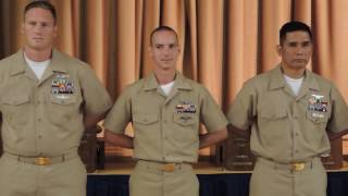 Navy Misawa FY17 Chief Pinning Ceremony September 16 2016 [upl. by Napier]