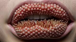 ASMR ANIMATION TREATMENT🚑 Extracting Creepy Crawlies from lips foot face eye mouth nose [upl. by Emiaj]