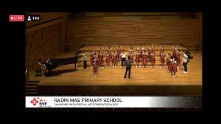 SYF 2022 Radin Mas Primary Choir  Mister Moon Ayomama [upl. by Iarised]