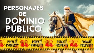 PERSONAJES DE DOMINIO PÚBLICO  Los héroes libres de derechos  Como evitar la marca registrada [upl. by Ruhnke]