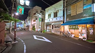 Tokyo Evening Walk Around Suburbs of Bunkyoku Japan • 4K HDR [upl. by Alliuqahs]