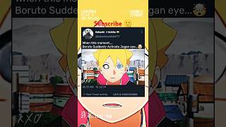 Boruto Suddenly Activate💀 Jogan Eyes 🤯 boruto anime naruto [upl. by Andee802]