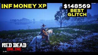 GET INFINITE MONEY MONEY XP GLITCH  RDR2 ONLINE  RED DEAD ONLINE [upl. by Norramic]