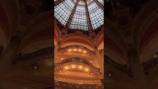 Galeries Lafayette Paris Haussmann paris [upl. by Bevus]