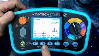 Kewtech KT66DL Advanced Multifunction Tester MFT Introduction Video [upl. by Eamanna712]