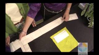 QUILTERS HANGUP  How to hang a quilt professionally [upl. by Madalena177]