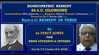 84 4C Glonoine  Part4C Remedy In Verse by Stacy Jones UL 081124 [upl. by Lennaj]