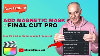 FCP ADD MAGNETIC MASK MASK finalcutprotutorial fcp finalcutpro fcpxtutorial fcpx finalcut [upl. by Neetsirhc261]