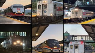 Metro North Hudson Line Railfanning At Peekskill NY [upl. by Ryan]