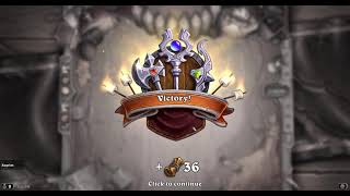 Hearthstone Mercenaries Story 25  To the Top  Rend Blackhand Normal [upl. by Vivia]