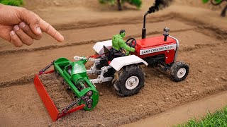 diy tractor homemade mini rotavator machine science project sanocreator [upl. by Bettye]