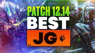 The BEST Junglers For All Ranks On Patch 1214  Season 12 Tier List League of Legends [upl. by Yleek]