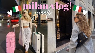 MILAN VLOG WEEK 1 Arriving Apartment tour amp Storytimes [upl. by Ellehcyar]