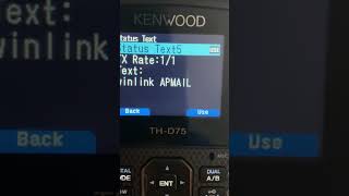 Winlink alerts through APRS [upl. by Nanor]