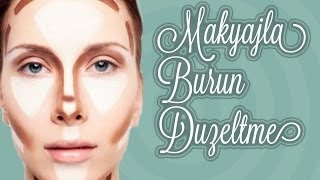 Burun Küçültme Düzeltme quotcontouring nosequot [upl. by Erme102]