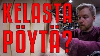 Kaapelikelasta pöytä [upl. by Ubana]