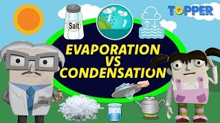 Evaporation and Condensation  Class 6th Chemistry [upl. by Trin56]