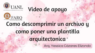 Video de apoyo como poner la plantilla arquitectónica y las familias en Revit [upl. by Giglio]