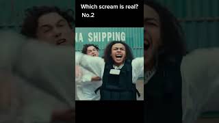 Which scream is real 🤔🤔🤔comedy LilMabu shorts [upl. by Diella]