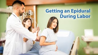 Getting an Epidural During Labor [upl. by Olen638]