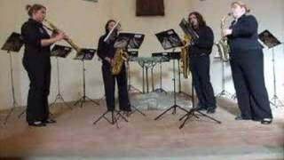 Largo al Factotum Della Cittá  sax quartet [upl. by Razatlab485]