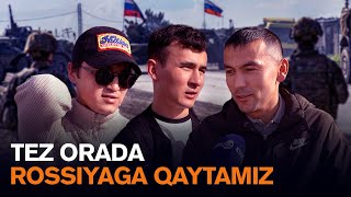 Rossiyadan qaytgan migrantlar urush va safarbarlik haqida [upl. by Yroc]