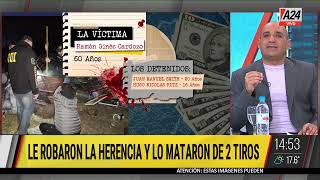 🔴 Cobró una herencia y lo mataron para robarle Dos detenidos de 20 y 16 años [upl. by Williamson]