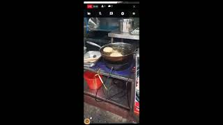 FRYING STICKY RICE WITH SESAME SEED [upl. by Eveiveneg]