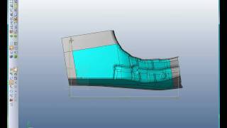 Die block construction using VISI Modelling [upl. by Emmerich]