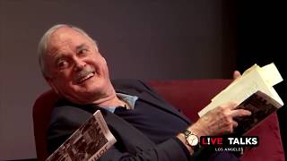 John Cleese amp Eric Idle reading the bookshop sketch at Live Talks Los Angeles [upl. by Aliehc]