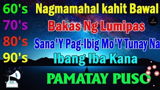 Nagmamahal Kahit Bawal  Best Nonstop Pamatay Puso  Tagalog Love Song Collection Playlist [upl. by Neelia]