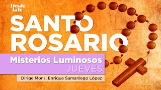 Santo Rosario ¿Cómo rezar los misterios luminosos  Jueves [upl. by Aitret]