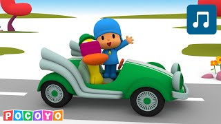 🚗 Lets sing the CAR SONG  The BEST Pocoyo Songs  Animaj Kids [upl. by Kroy]