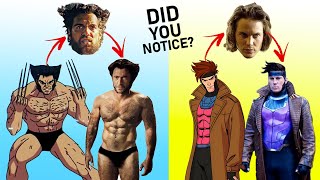 XMEN Characters LiveAction vs Animated Deadpool amp Wolverine Update [upl. by Aramat800]