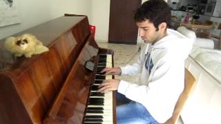 David Guetta  Titanium  piano cover BY Erez דויד גואטה  בן גולן [upl. by Gish782]