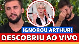 🔥Arthur DESCOBRE AO VIVO SOBRE CARLA Ana Maria LIGA para Carla e ARTHUR É IGNORADO Mais Você [upl. by Sisxela]