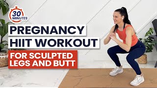 Pregnancy Lower Body Workout  Day 10  Pregnancy Workout Challenge 1st 2nd 3rd Trimester [upl. by Oidale]